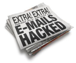 Email and Passwords hacked